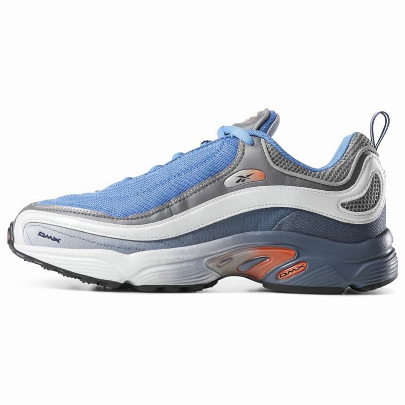 Tenisi Reebok Daytona Dmx Dama Albastri/Portocalii/Gri Romania SA6022LJ